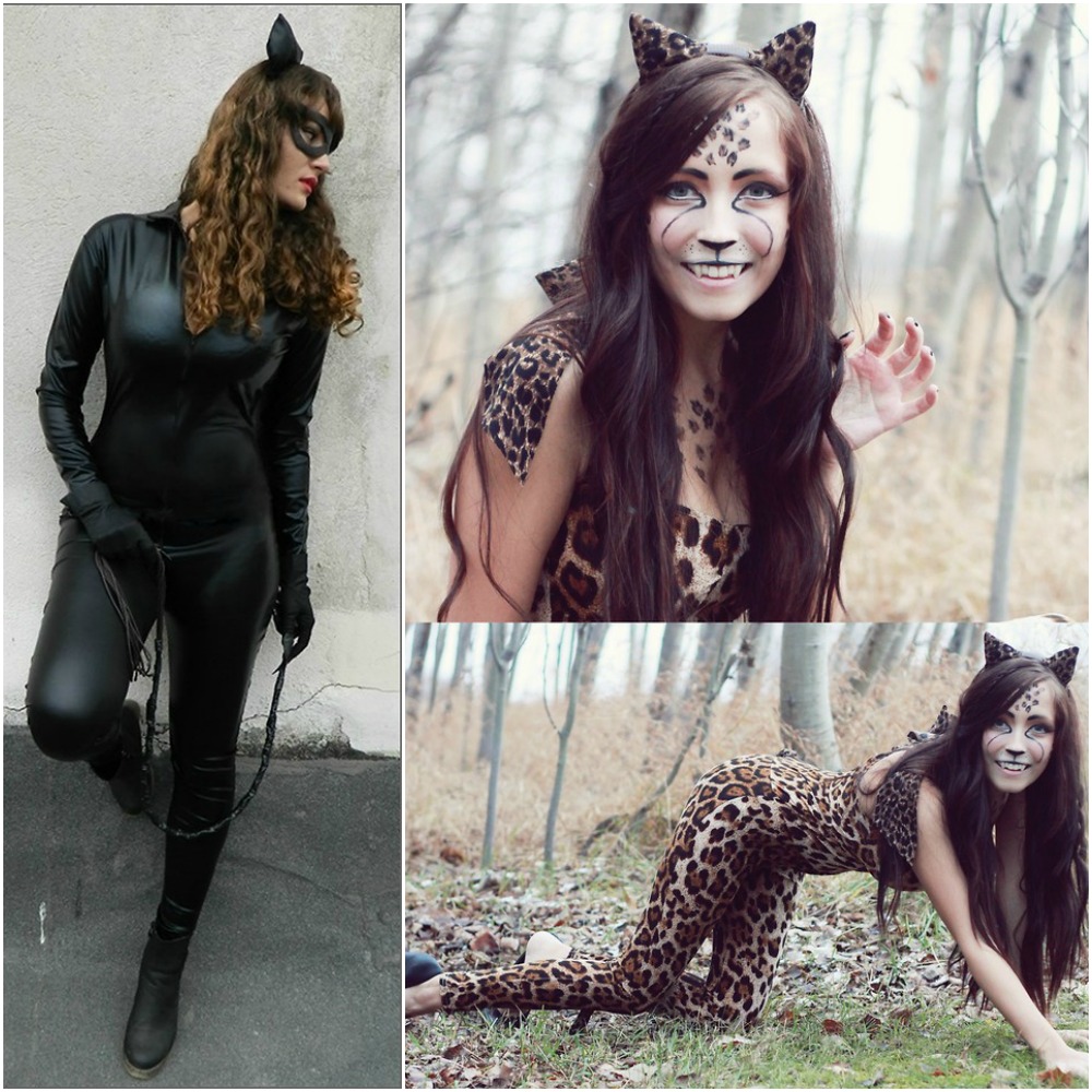 catwoman cat leopard cheetah fancy dress halloween outfit ideas 2014 costumes