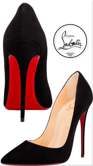 ♦Black Christian Louboutin So Kate 120 suede calf leather pumps #christianlouboutin #shoes #black #brilliantluxury