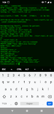 kali linux on android