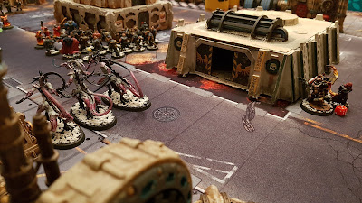 Warhammer 40k - 9th Edition - Chaos Space Marines vs Imperial Guard - 1000pts - Open War - Objective Drop