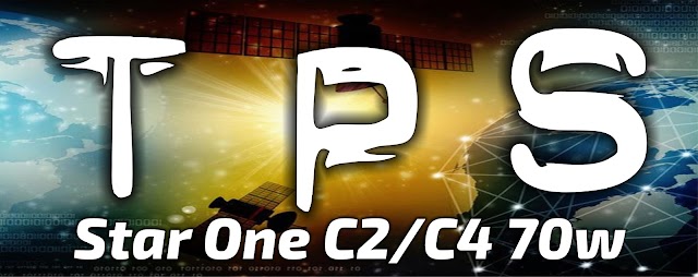 Lista de TPs Star One C2 e C4 70w Atualizada Banda KU Confiram - 08/12/2020