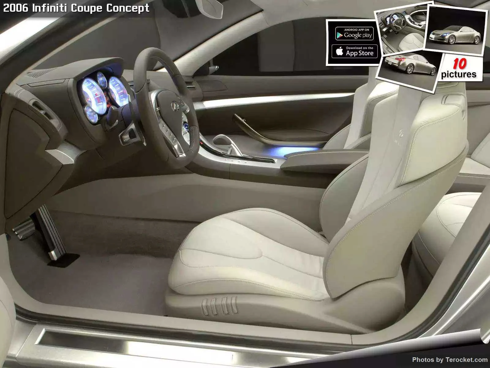 Hình ảnh xe ô tô Infiniti Coupe Concept 2006 & nội ngoại thất