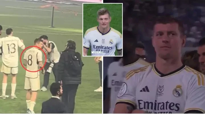 Fans spot what Toni Kroos did after being booed by fans in Saudi Arabia yet again