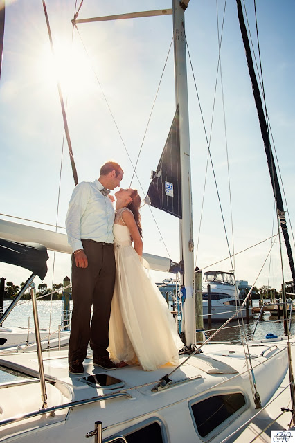 Wedding Photography at the Eau Gallie Yacht Club