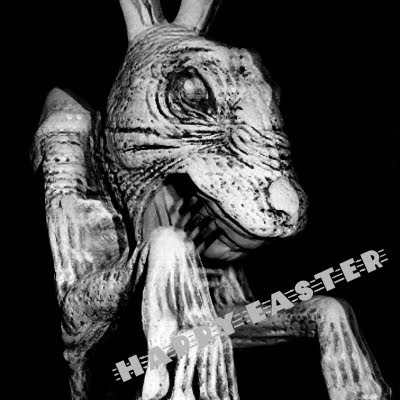 happy easter pictures black and white. Happy Easter Be Back Soon! Posted by Evilmonster at 12:06 PM