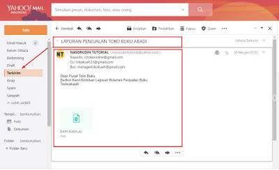 kenapa pesan email tidak terkirim