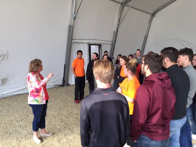 Tri Star CBI Students Visit Celina Tent