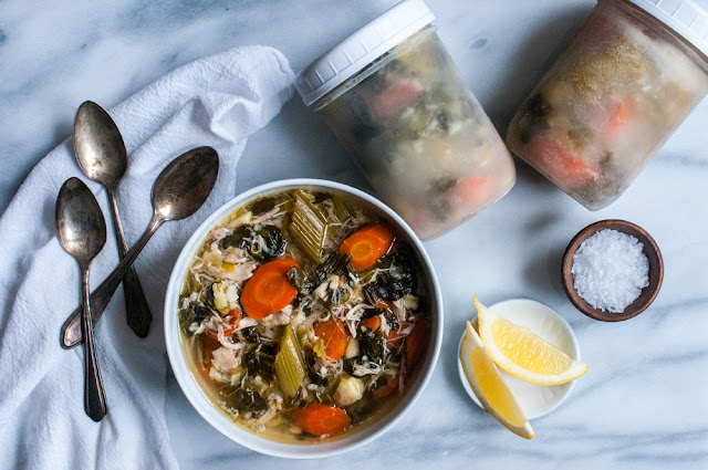 "Magical Chicken & Vegetable Soup from "Freezer Cooking for the Paleo AIP" e-book