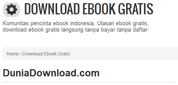 Download eBook Gratis: 9 Website Tempat Download eBook 