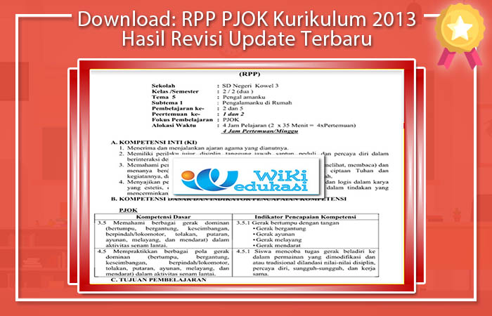 di bawah ini merupakan kajian pengembangan Rencana Pelajsnaan Pembelajaran Kurikulum  Download: RPP PJOK Kurikulum 2013 Hasil Revisi Update Terbaru