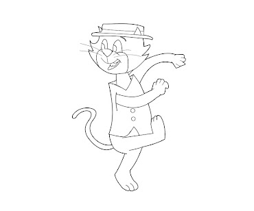 #13 Top Cat Coloring Page