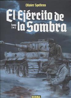 Portada del libro El ejército de la sombra, de Olivier Speltens.