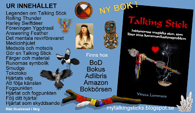  Den enda bok på svenska om indianernas Talking Stick