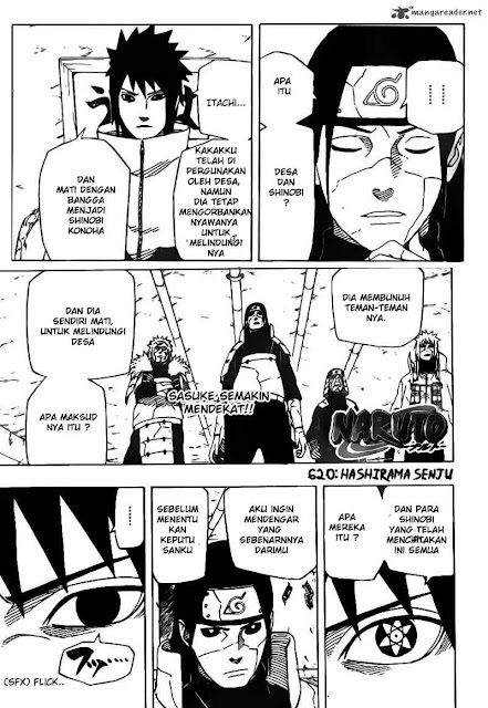 DOWNLOAD KOMIK NARUTO CHAPTER 620 "HASHIRAMA SENJU" BAHASA INDONESIA