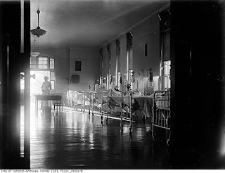 Toronto Hospital Interior with Dark Design