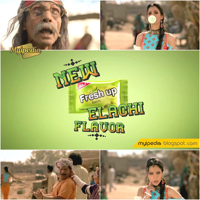 The Modern Raziaa in Hilal FreshUp Elaichi TVC 2015  