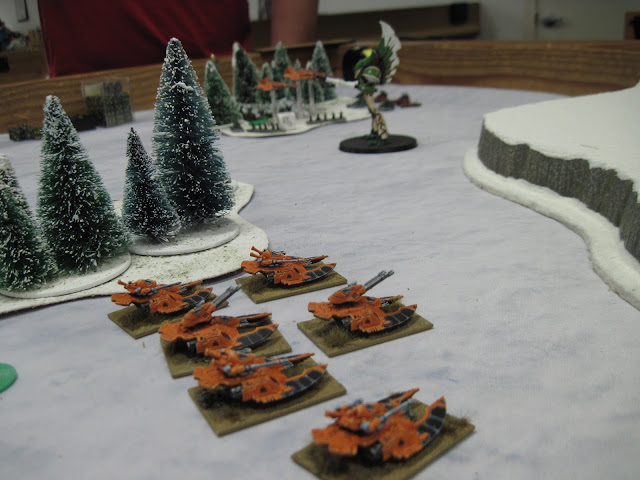 My final game for Friday was my Saim-hann versus Moscovian's Beil-tan.