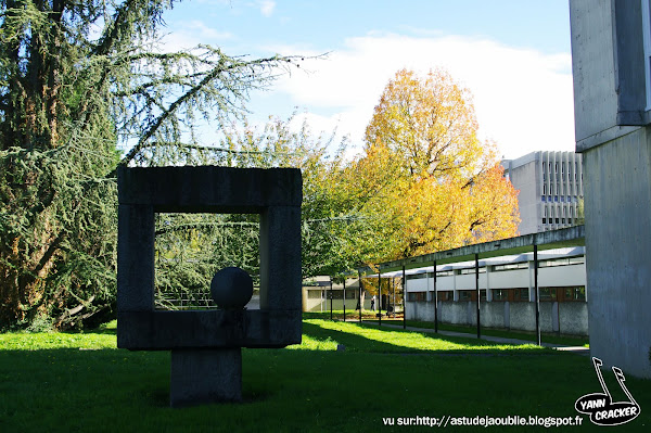 St Martin d'Heres - Campus Grenoble  FRONT  Pierre SZEKELY  1971