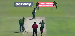 1st T20:-  Pakistan beat South Africa by 4 wickets