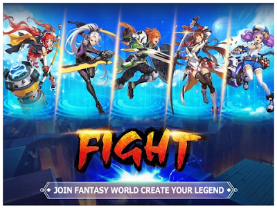 Blade & Wings Fantasy 3D Anime MMO Action RPG Apk Mod