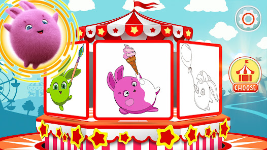Sunny Bunnies: Coloring Book