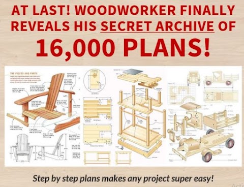 16,000 Woodworking Plans