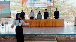 Tanamkan Ideologi Pelajar, Kesbangpol Kabupaten Serang Gelar Kemah Pancasila