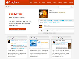 BuddyPress paquete de software de redes sociales