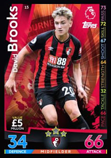 Match Attax 2018-2019 AFC Bournemouth Set Premier League