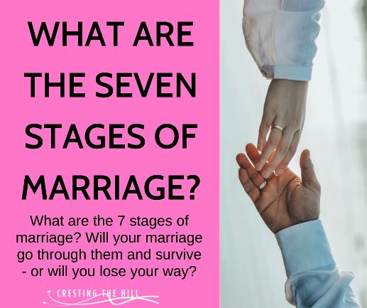 What are the 7 stages of marriage? Will your marriage go through them and survive - or will you lose your way?