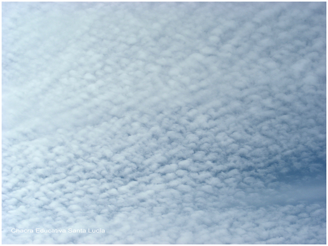 y más nubes - Chacra Educativa Santa Lucía