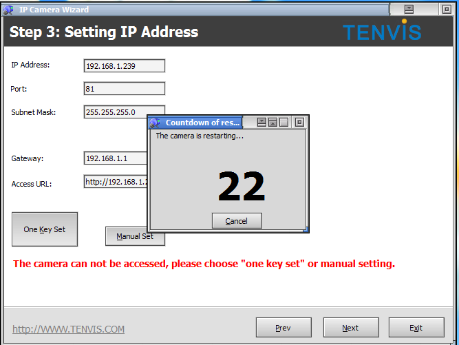 tenvis ip391w software