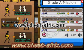 Cheat Leveling Ninja Saga FIX Juli 2013