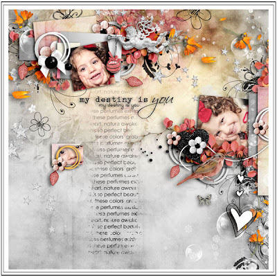 Ma Quick Page avec le freebie du kit "Toi + Moi Forever"