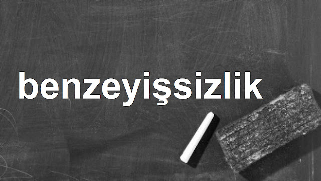 benzeyişsizlik