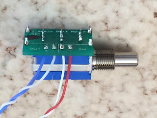 then the potentiometer assembly for each channel BALANCED-LINE VARIABLE ATTENUATOR