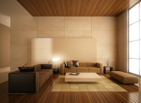 decoración sala minimalista