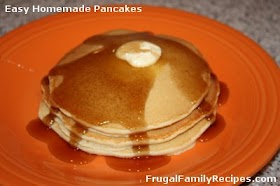 Homemade Pancakes Recipe Easy