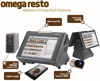 Software Omega POS untuk restoran