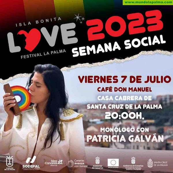 La monologuista Patricia Galván pone el punto final a la Semana Social del Isla Bonita Love Festival