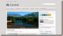 central-blogger-template