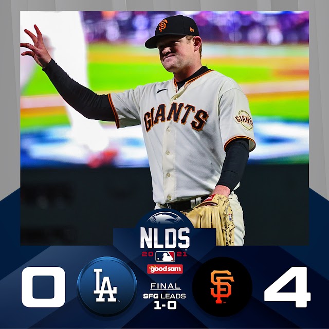 Logan Webb Dominates in Giants win over Dodgers