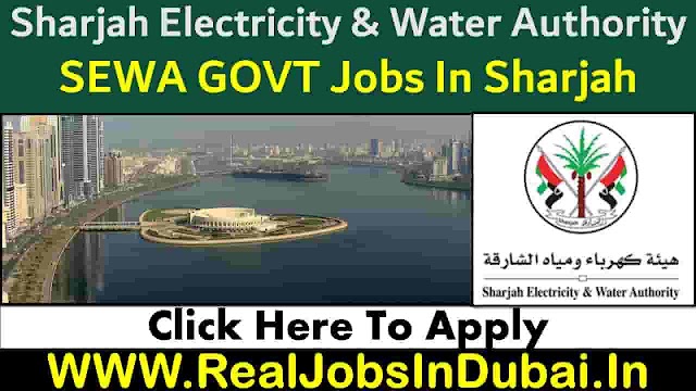 SEWA Careers Jobs Vacancies In Sharjah UAE 2022
