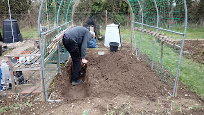 Trench digging