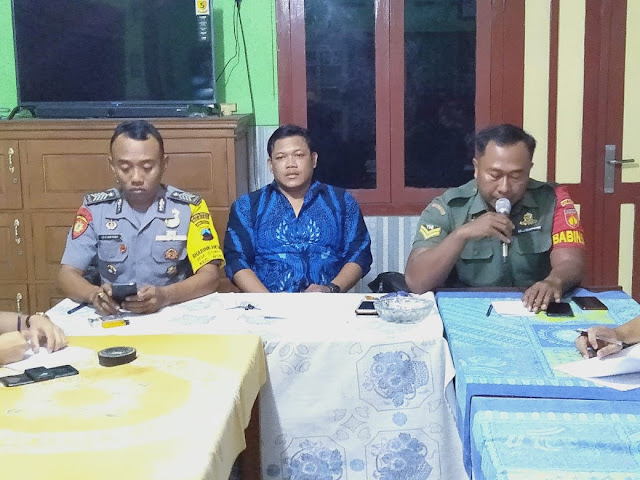 Babinsa Wonosari Hadiri Rapat Pembentukan Kepengurusan Karang Taruna