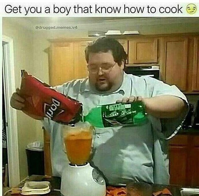 Find a Man Who Can Cook Memes