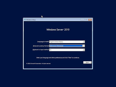 Instalasi Windows 2019
