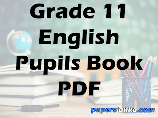 Grade 11 English Pupils Book Textbook English Medium New Syllabus PDF Free Download