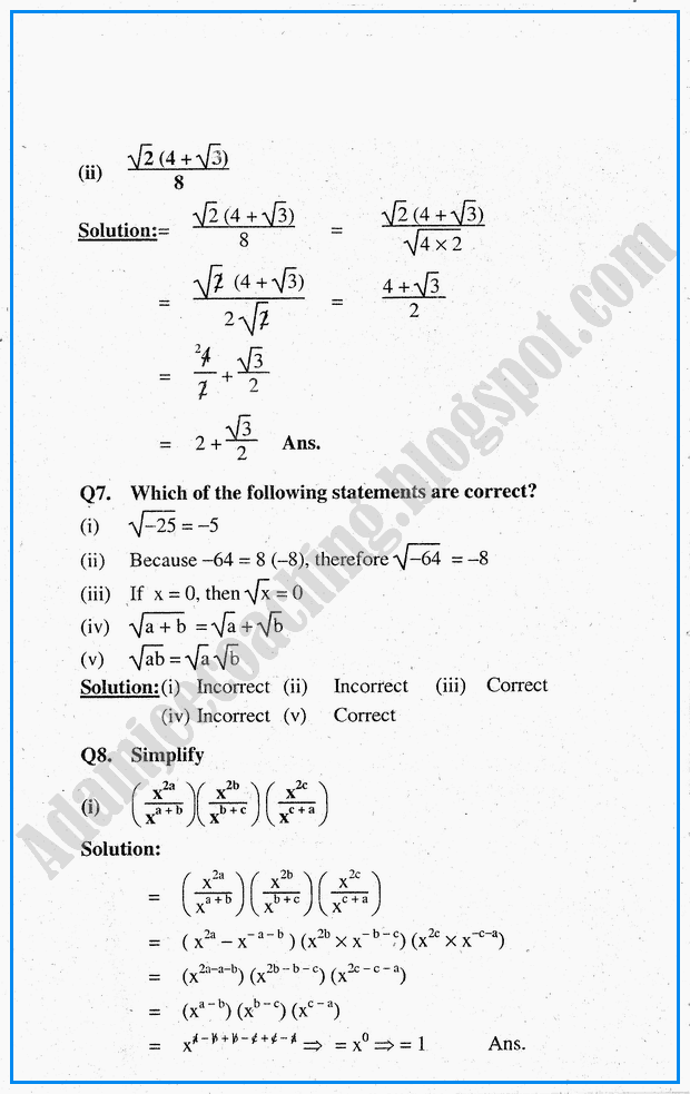 system-of-real-numbers-exponents-and-radicals-question-answers-mathematics-notes-for-class-10th