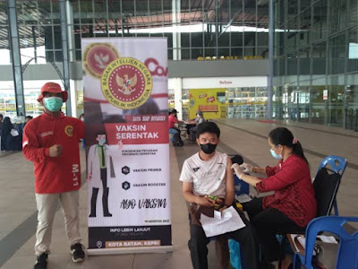 Binda Kepri Terus Buka Gerai di Batam, Target Warga yang Belum Vaksinasi Booster